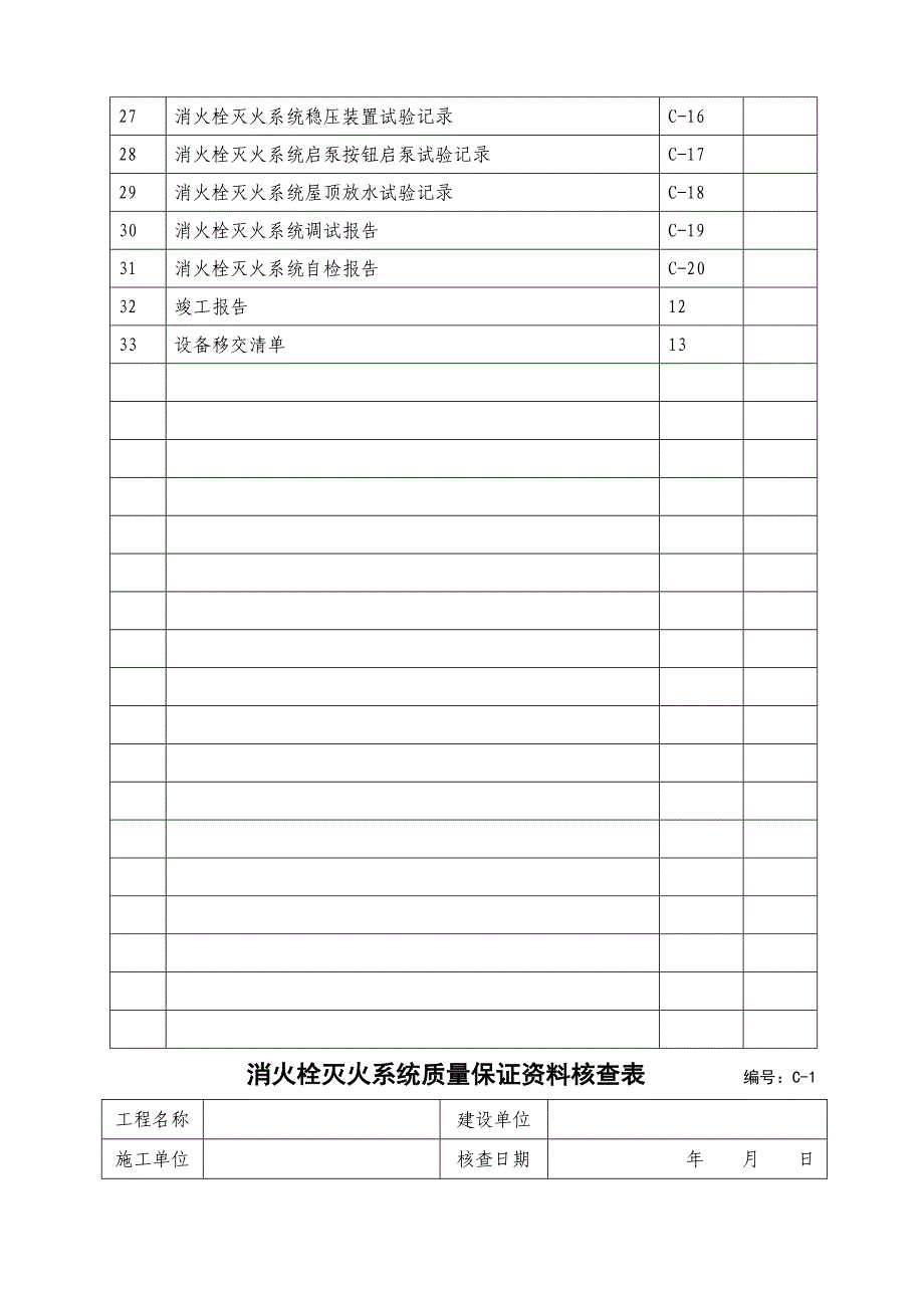 消火栓系统竣工资料_第3页