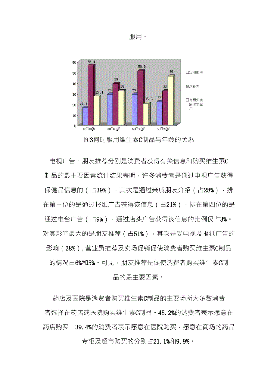 维生素C消费行为调查_第3页