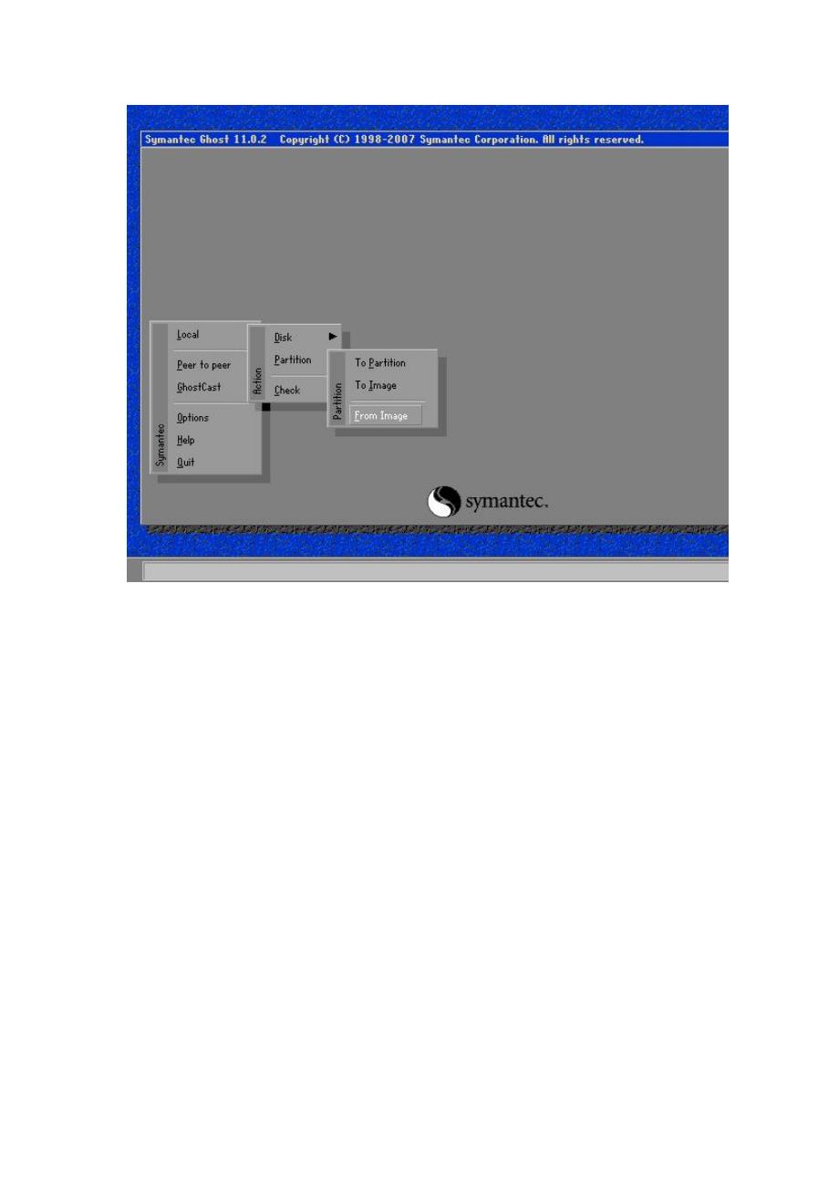 在win98系统下用ghost安装系统_第3页