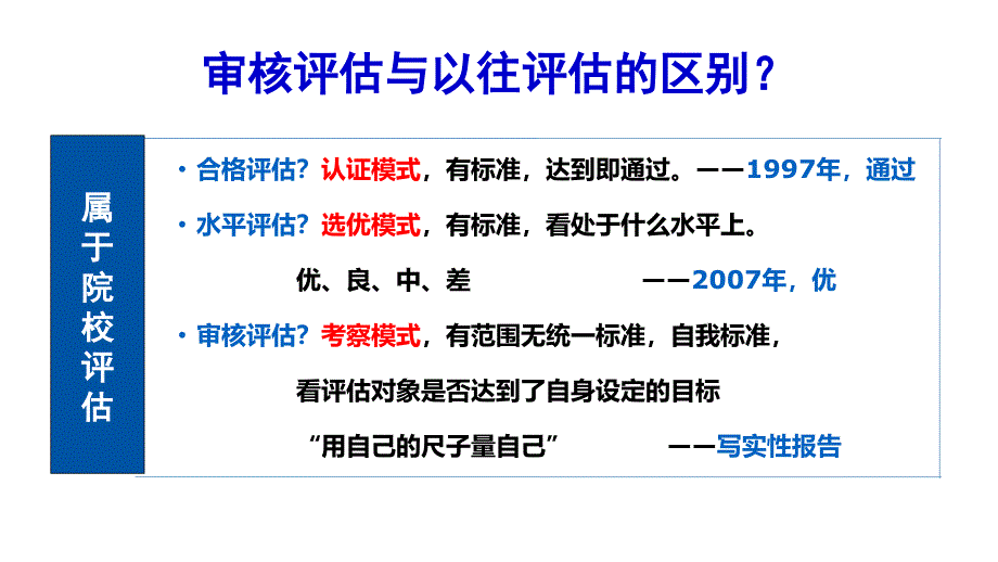 正确认识审核评估切实做好迎评工作_第4页