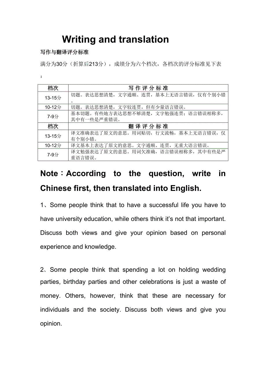 2023年大学英语四六级作文练习.doc_第1页