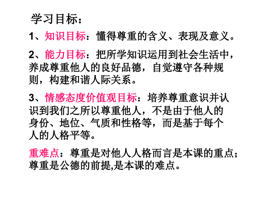 第一站尊重乃公德之始ppt课件（北师大版八年级上）_第3页