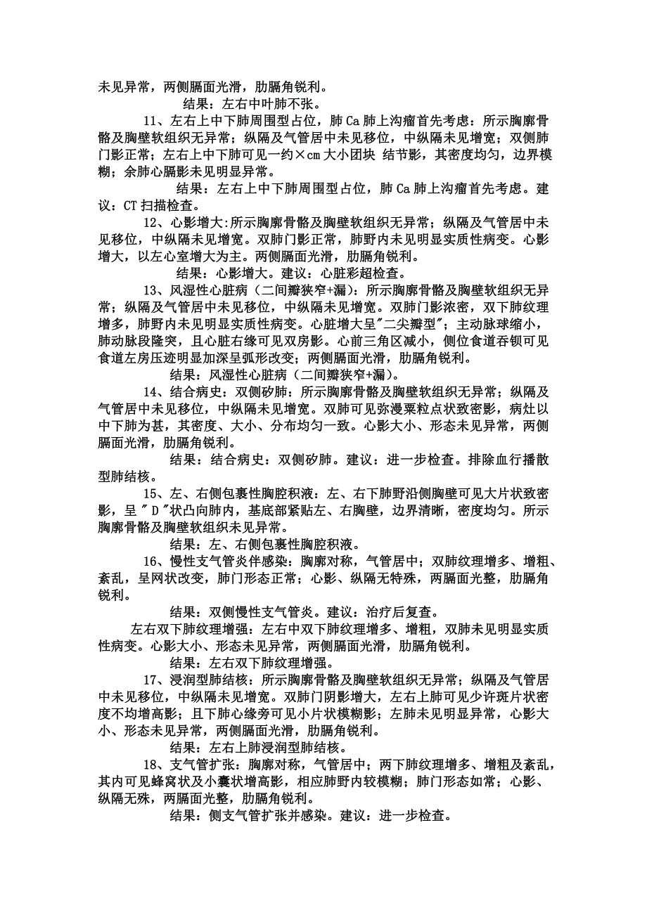 医院X线诊断报告模板_第2页