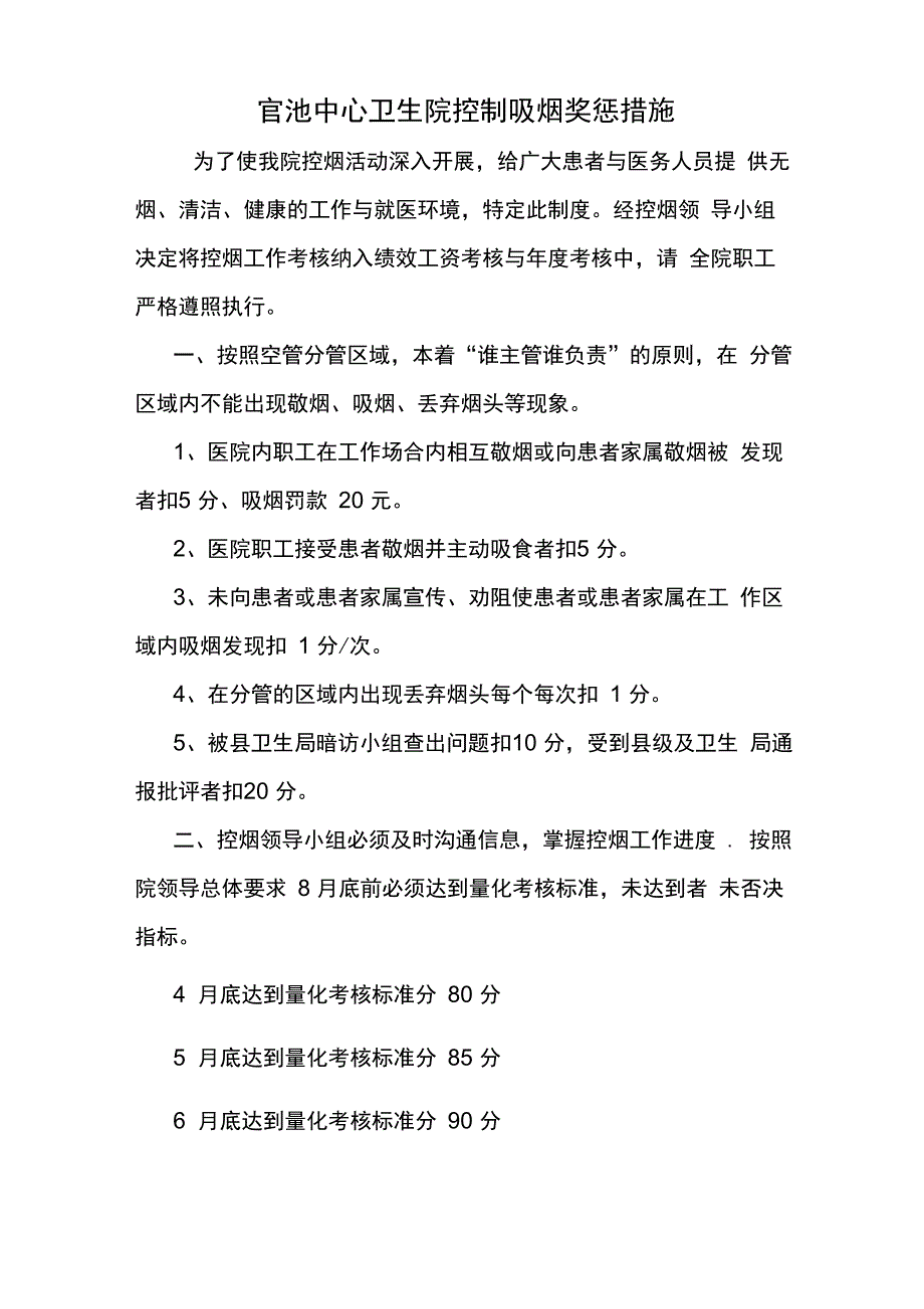 控制吸烟奖惩措施_第1页