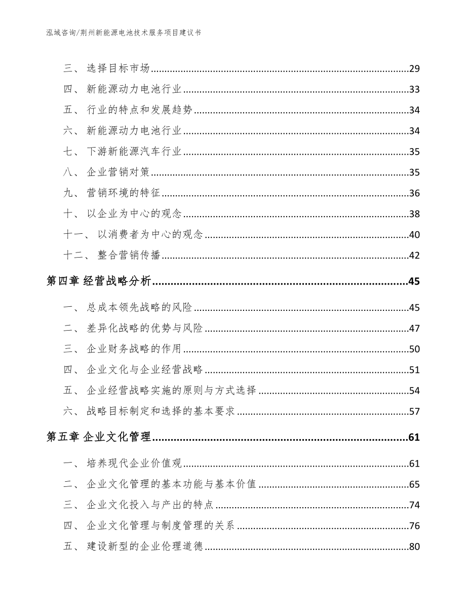 荆州新能源电池技术服务项目建议书范文模板_第2页