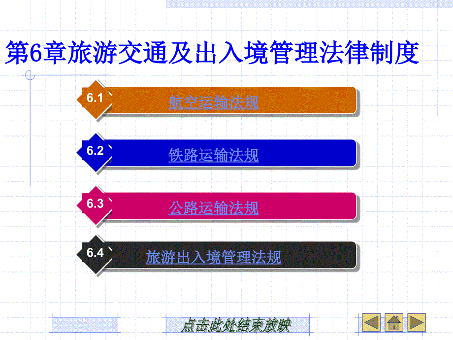 旅游政策与法规第六章资料_第1页
