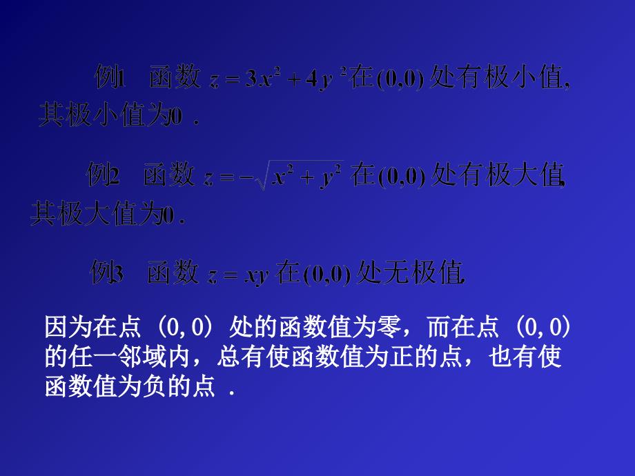 教学课件第八节多元函数的极值及其求法_第3页