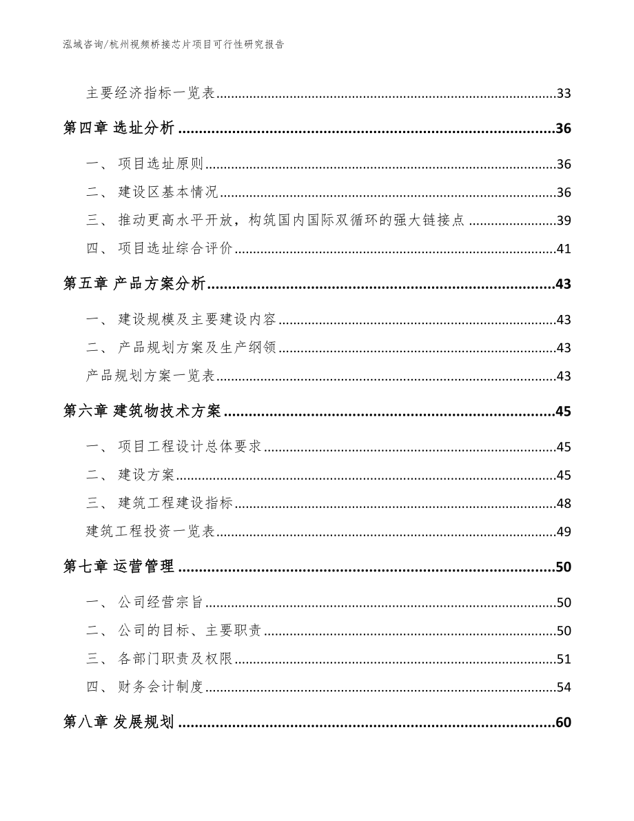 杭州视频桥接芯片项目可行性研究报告（参考模板）_第3页