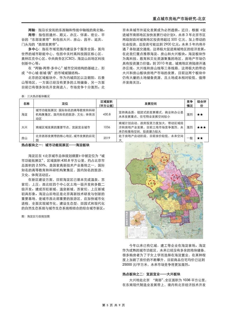 北京房地产市场研究_第5页