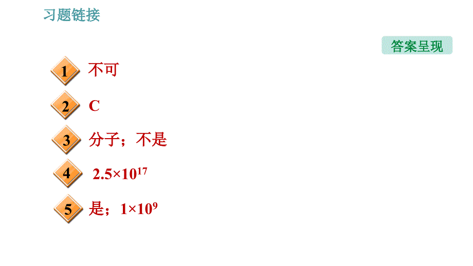 沪粤版八年级下册物理 第10章 10.1 认识分子 习题课件_第3页