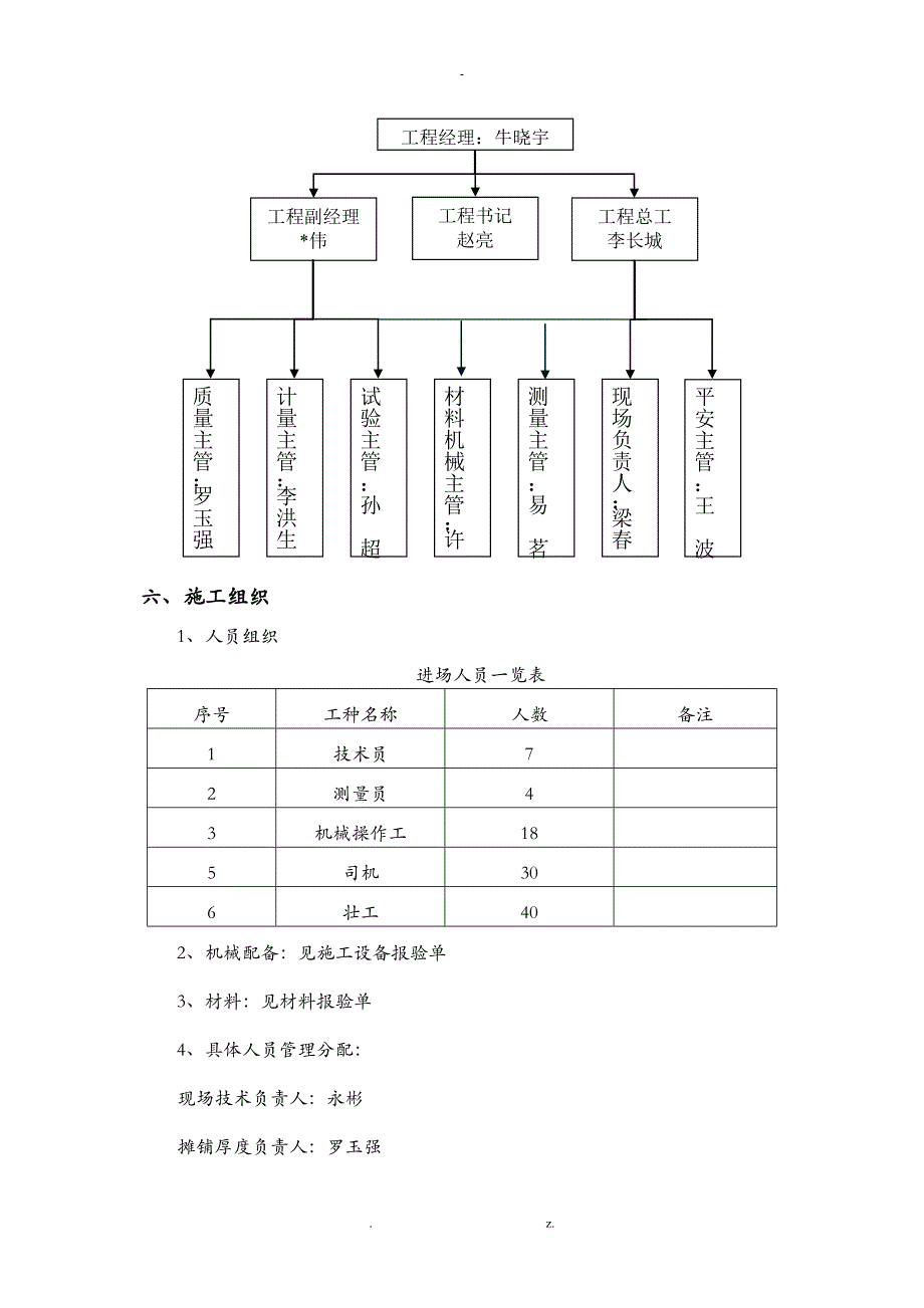 沥青下面层层试验段施工组织方案与对策_第3页