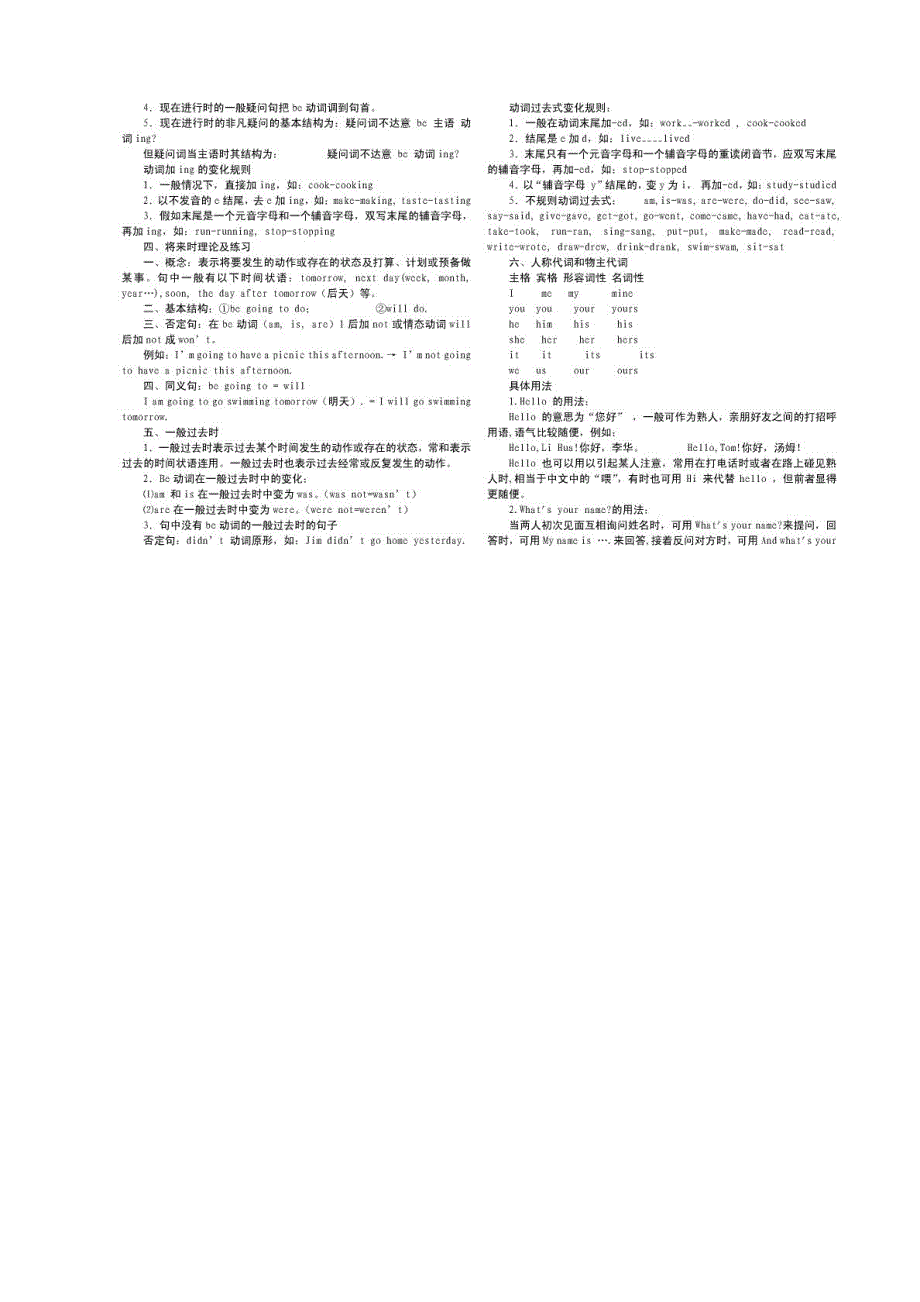 苏教版小学英语语法大全1581594399整理版_第3页