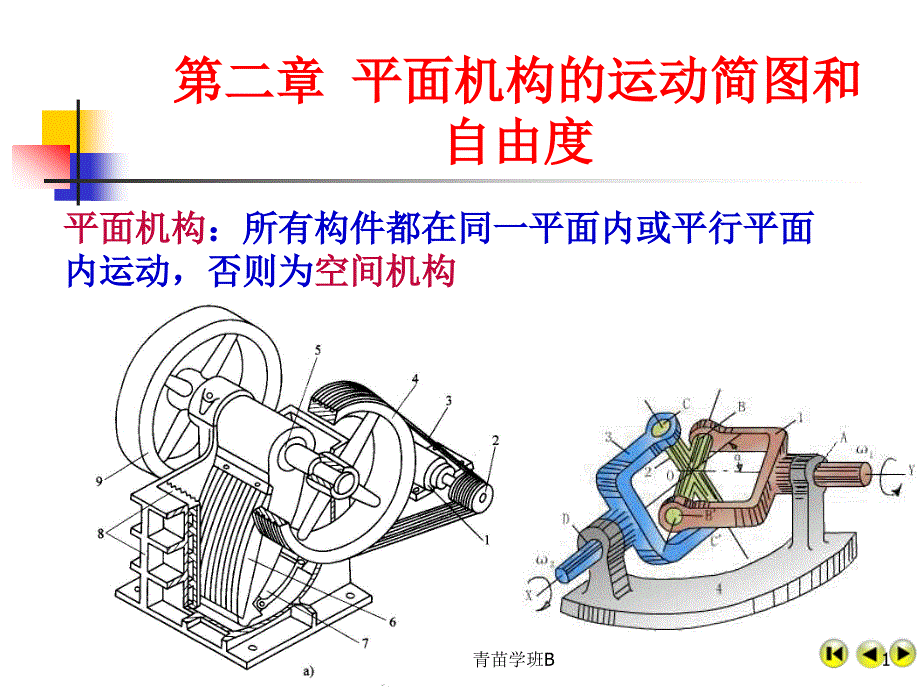 第2章机构运动简图[清风课堂]_第1页
