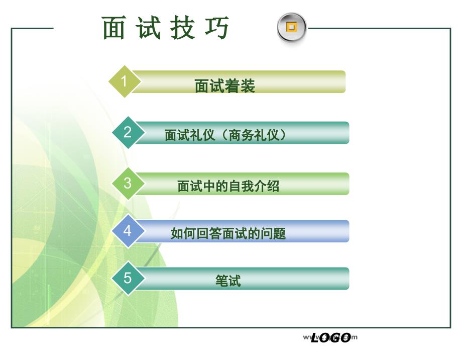 大学生求职面试技巧ppt课件_第2页