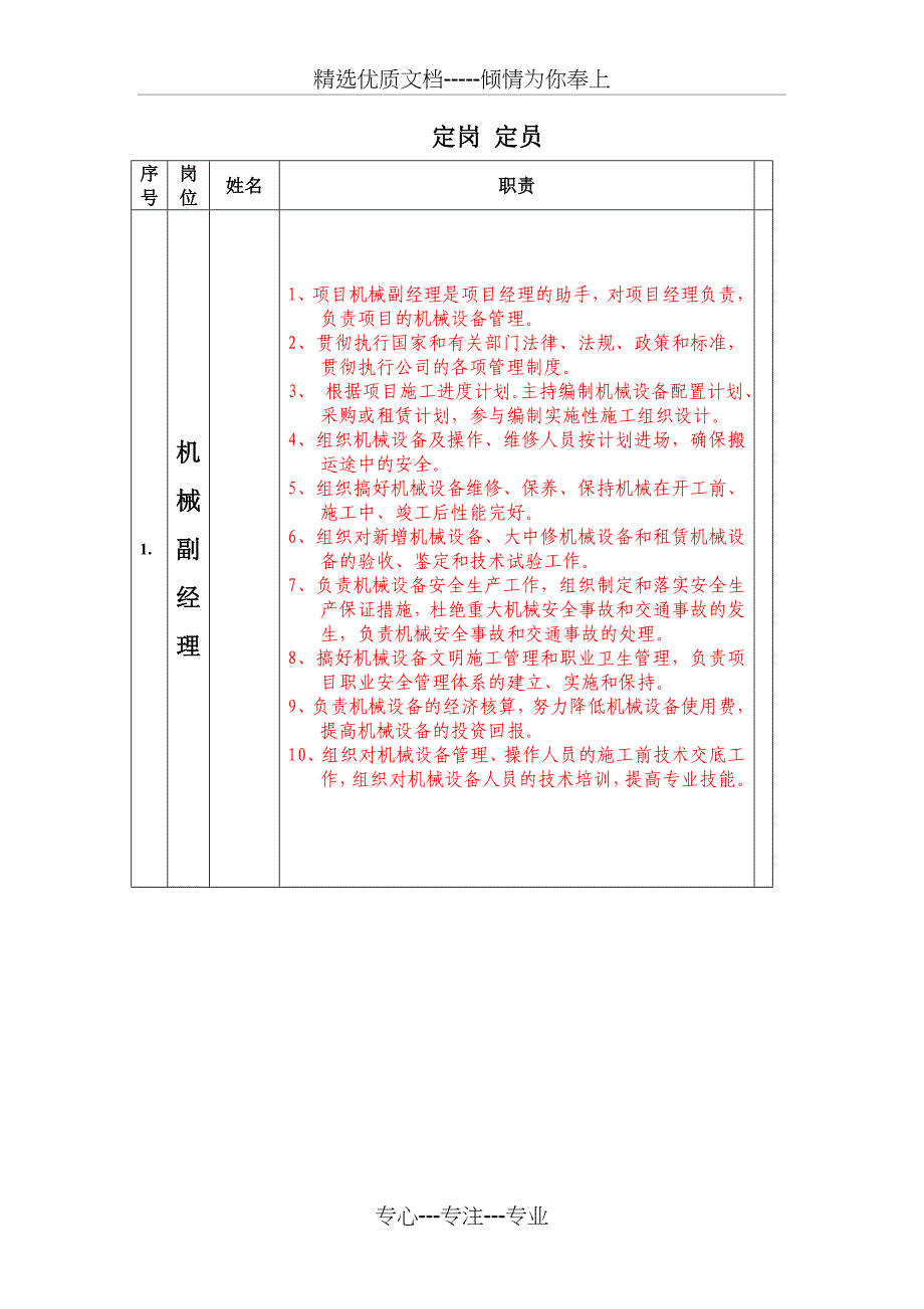 机械管理岗位职责_第2页