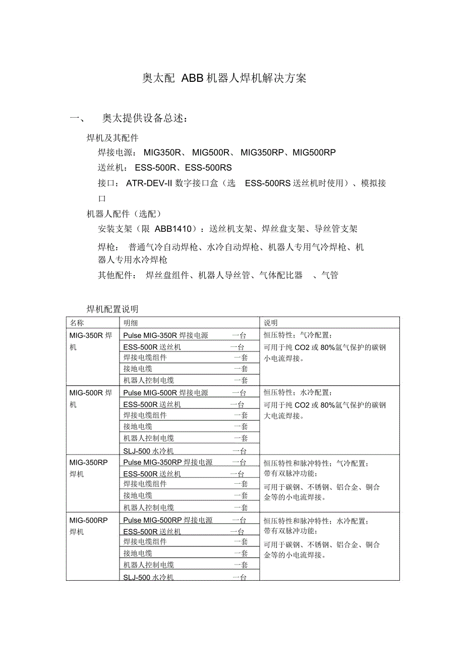 奥太配ABB机器人焊机解决方案_第1页