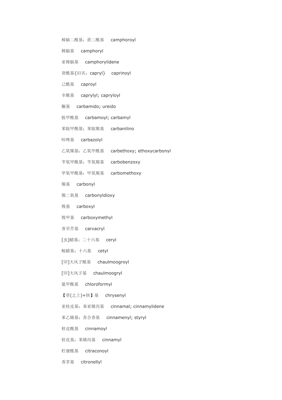 (精品)有机化学基团名称翻译_第4页