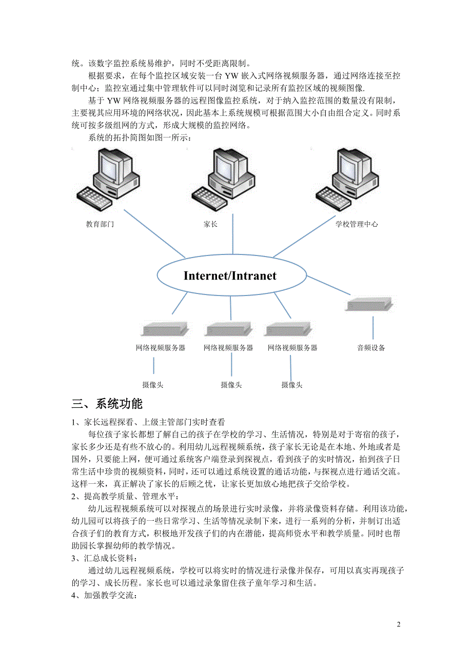 某幼儿园安全监控系统设计书_第2页