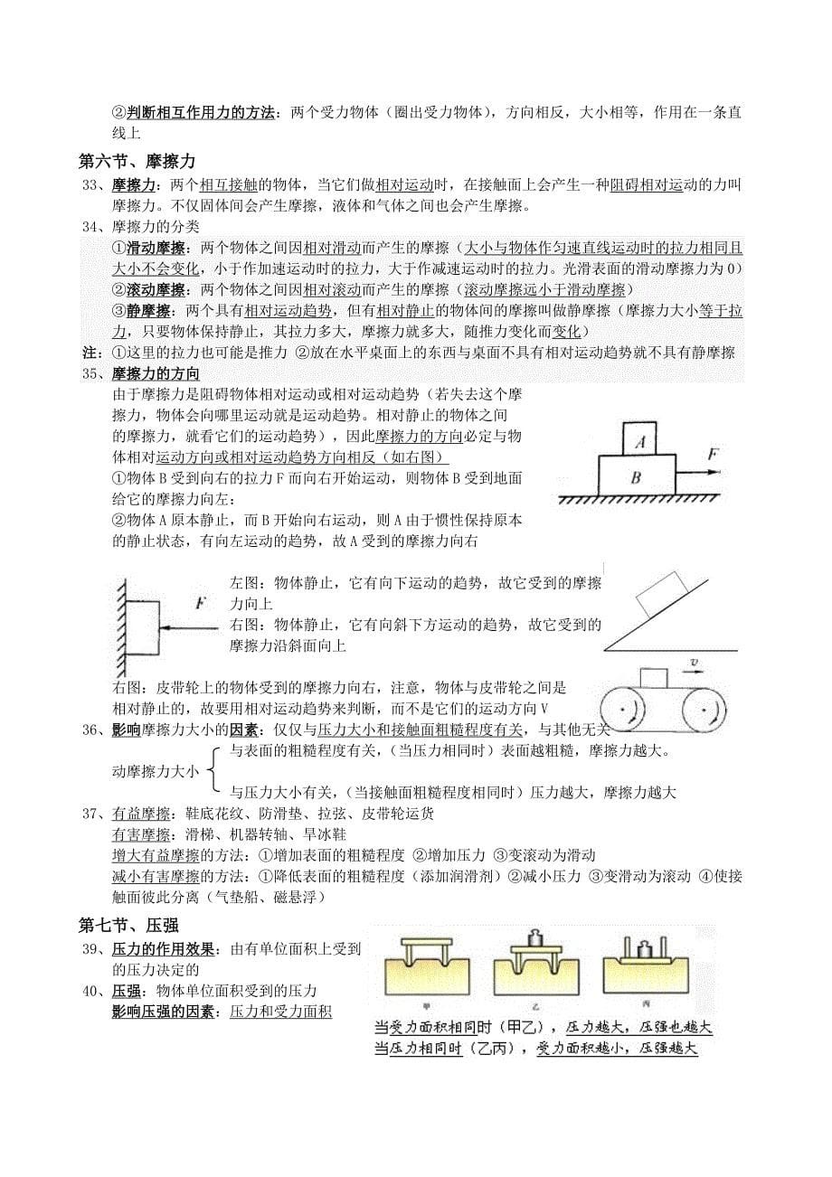 浙教版科学七年级下第三章复习提纲(教育精品)_第5页