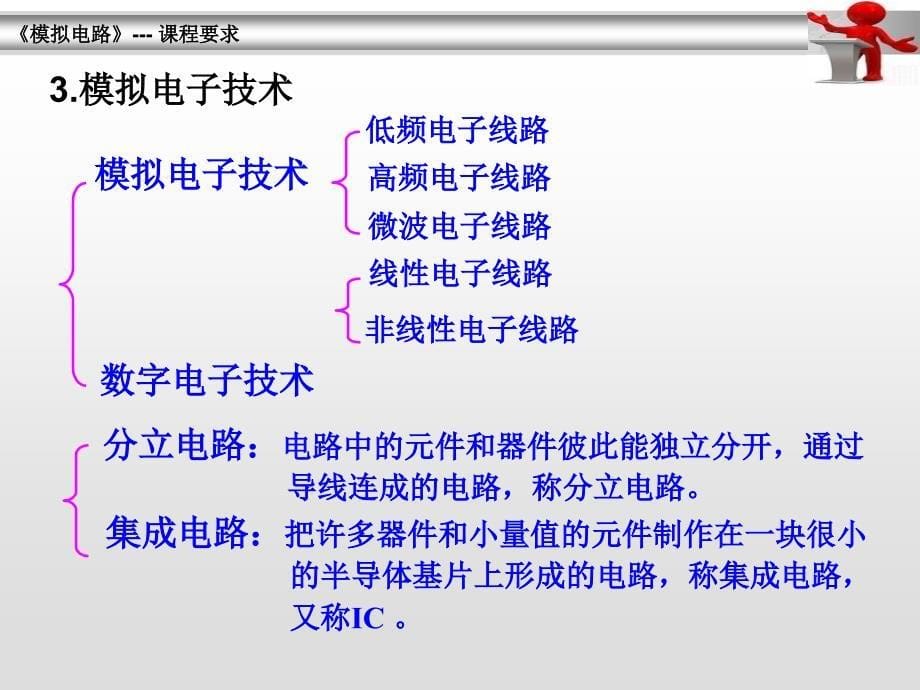 模拟电路课程要求课件_第5页