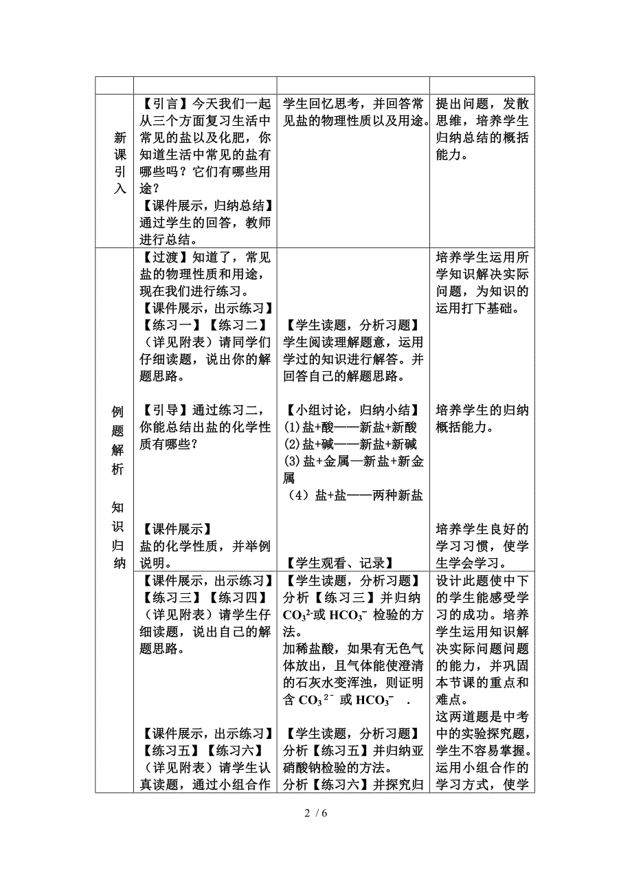 常见的盐化肥复习课教案_第2页