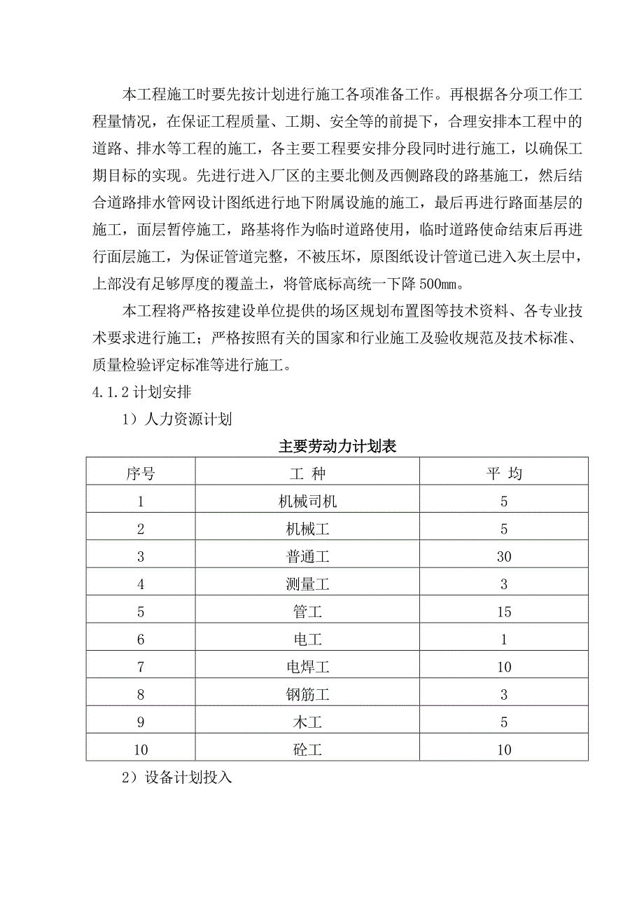 民机飞行控制作动系统开发项目厂区道路工程施工组织设计分析_第4页