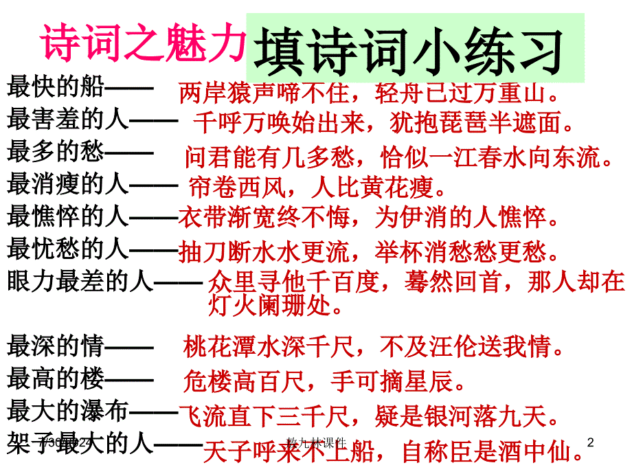 高考语文一轮复习之古代诗歌鉴赏-表达技巧类.ppt_第2页