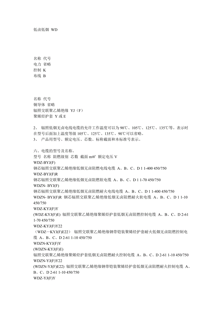 辐照交联电缆 规格型号.doc_第2页