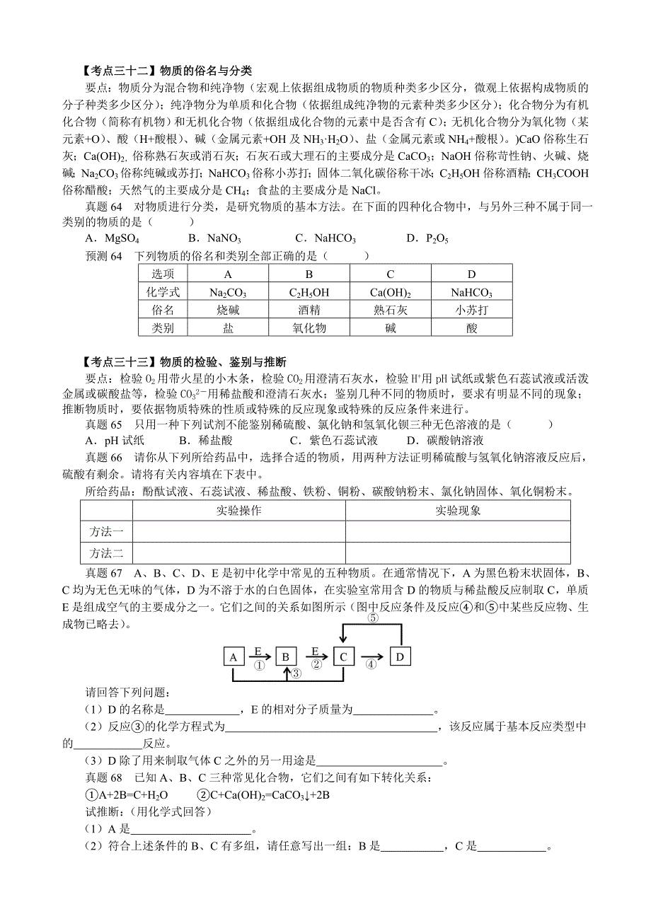 中考化学考点聚焦5（教育精品）_第4页