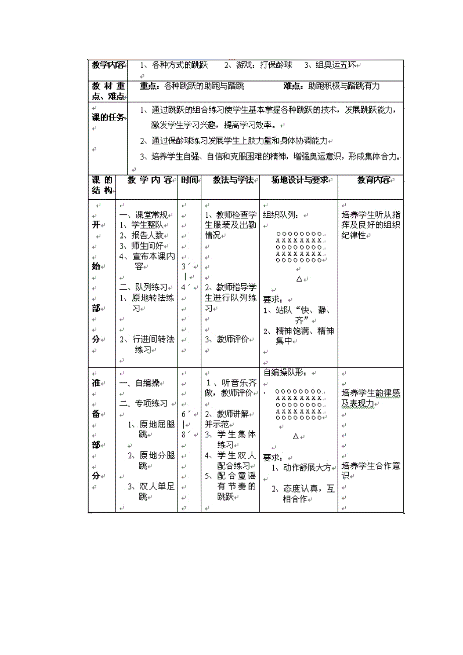 小学五年级体育课教学案例.docx_第2页