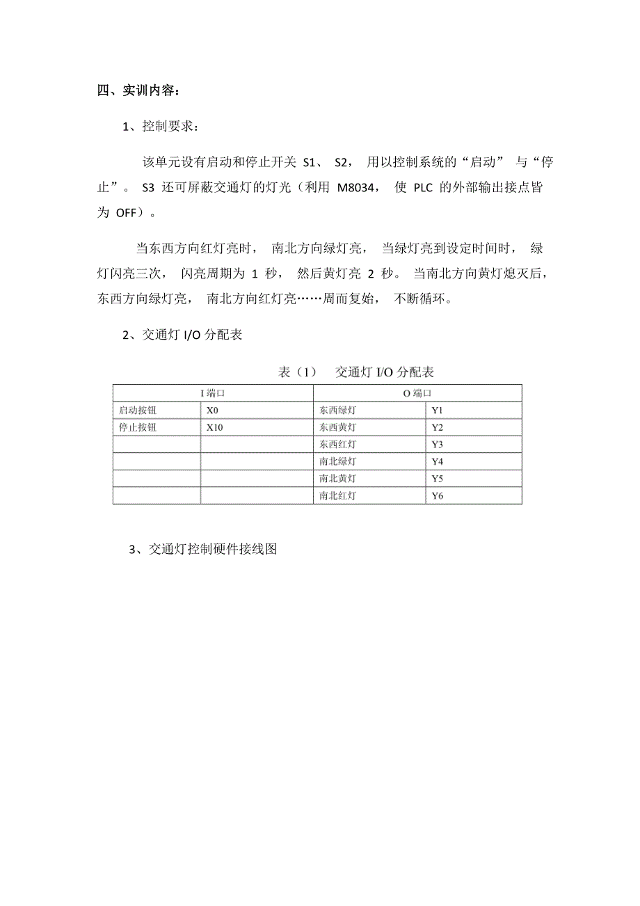 可编程控制器应用技术实训报告_第3页