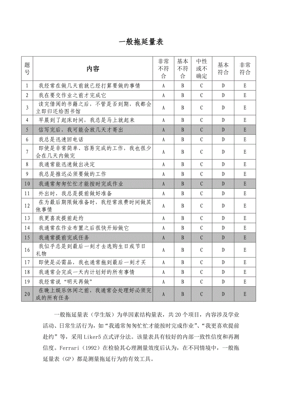 一般拖延量表.doc_第1页