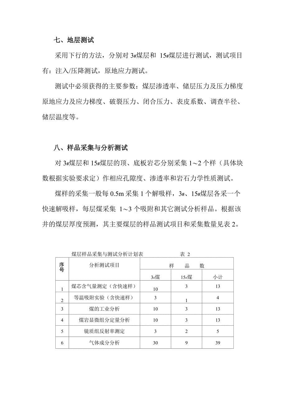 煤层气井总体设计_第5页