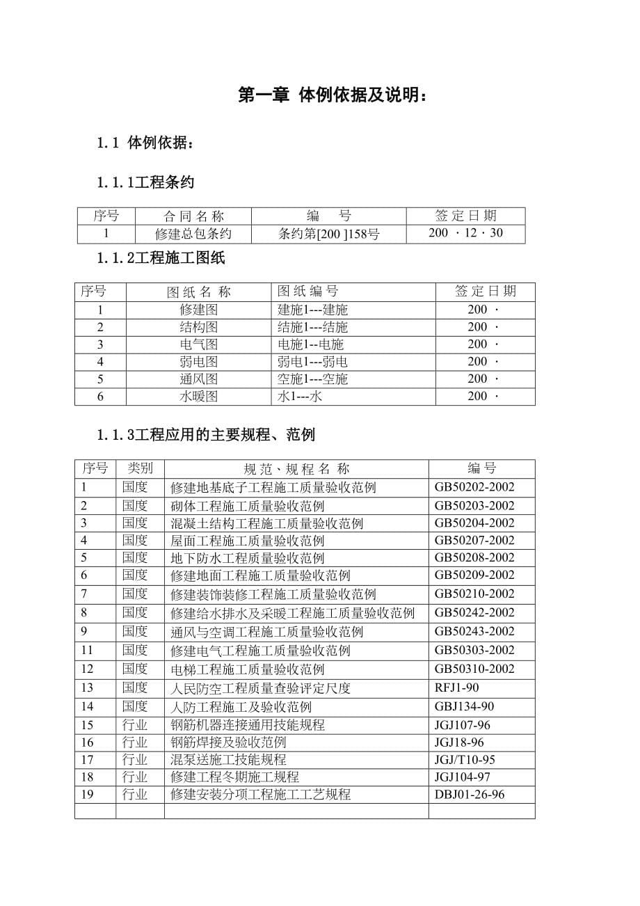 层剪力高层住宅施工组织设计(DOC 94页)_第5页