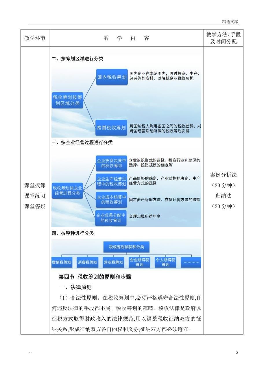 税收筹划教案_第5页