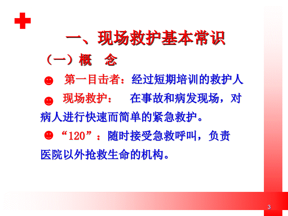 初级救护培训PPT参考幻灯片_第3页