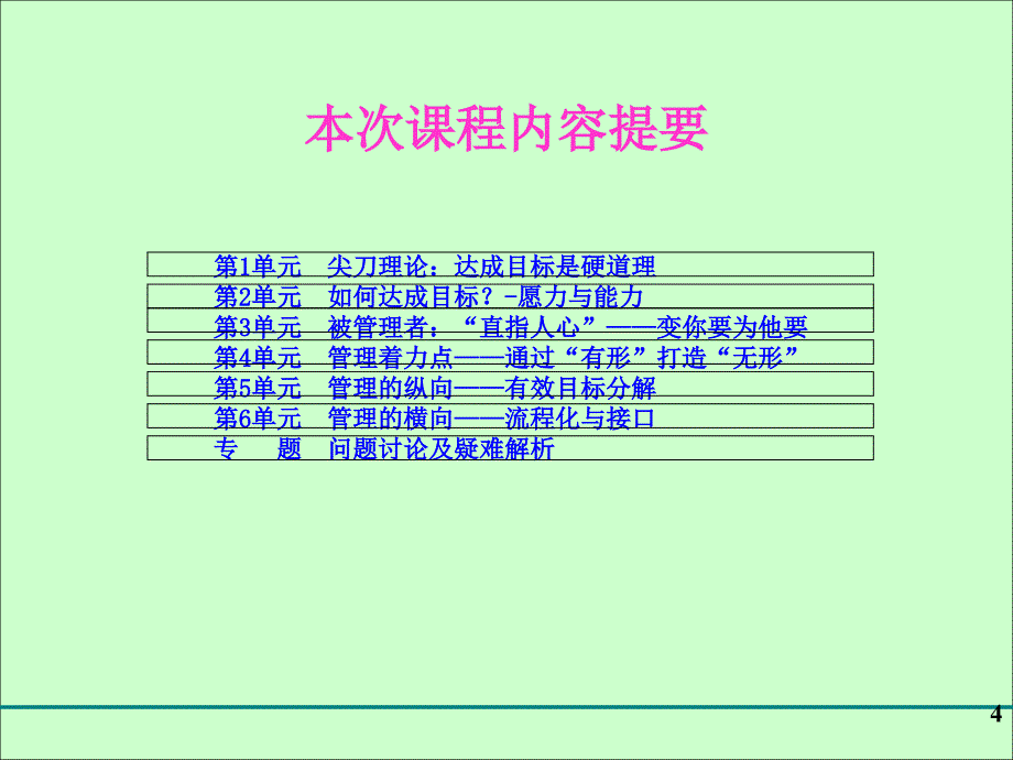 以事为本的领导艺术6H江苏工行讲义ppt课件_第4页