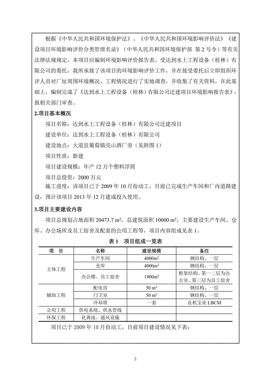 水上工程设备公司迁建建设环境分析评估报告表.doc_第5页