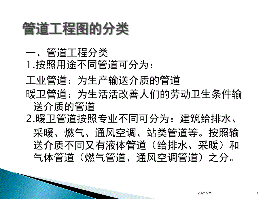 管道工程识图与施工_第1页