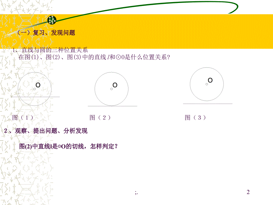 圆的切线判定定理ppt课件_第2页