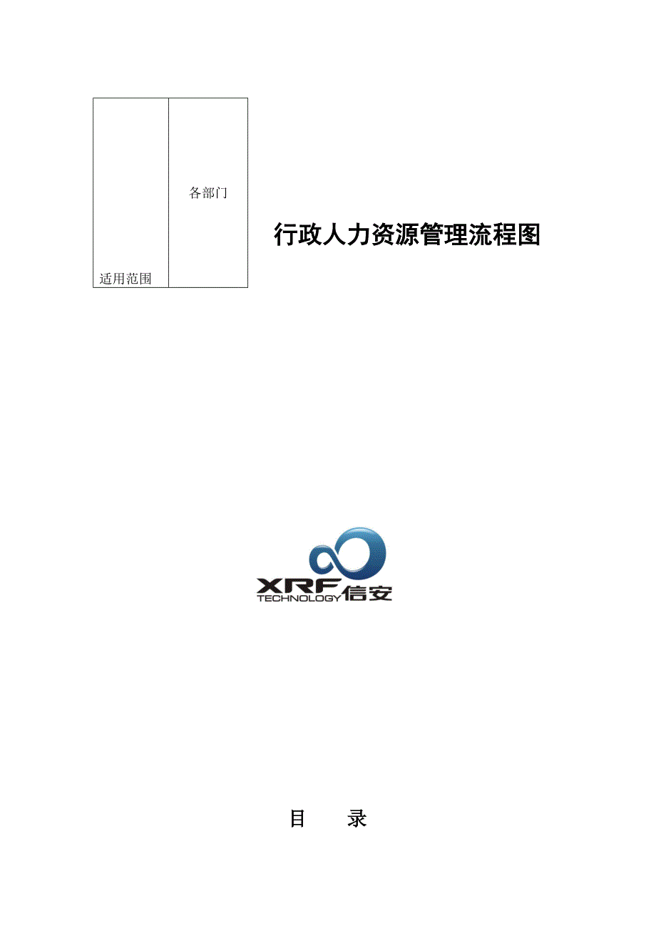 行政人力资源管理流程图.doc_第1页