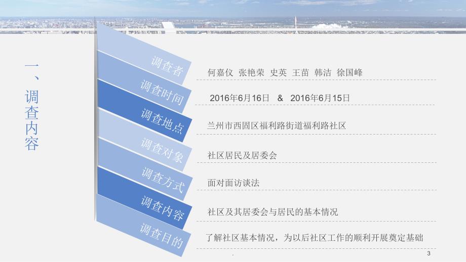 社区工作实务调查PPT文档资料_第3页