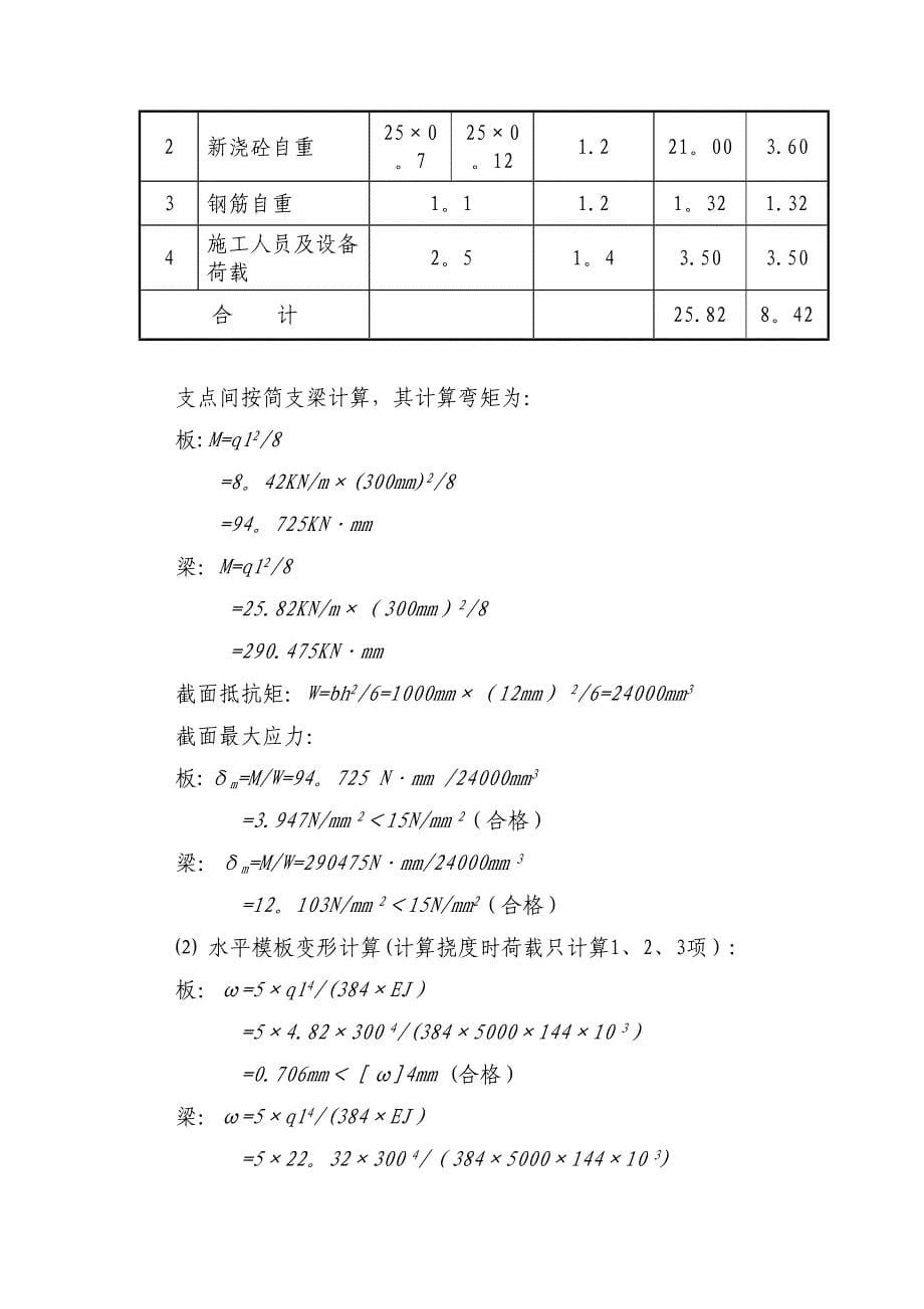 【建筑施工方案】高层建筑模板工程专项施工方案2(DOC 12页)_第5页