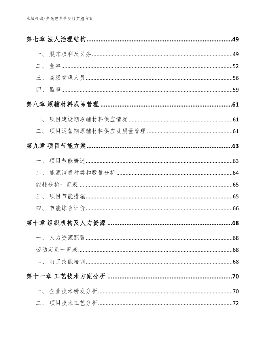 娄底包装箔项目实施方案_模板范文_第4页