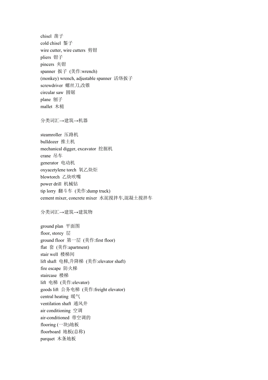 分类词汇→建筑→建筑.doc_第3页