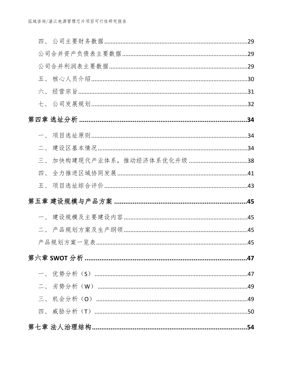 湛江电源管理芯片项目可行性研究报告（模板参考）_第2页