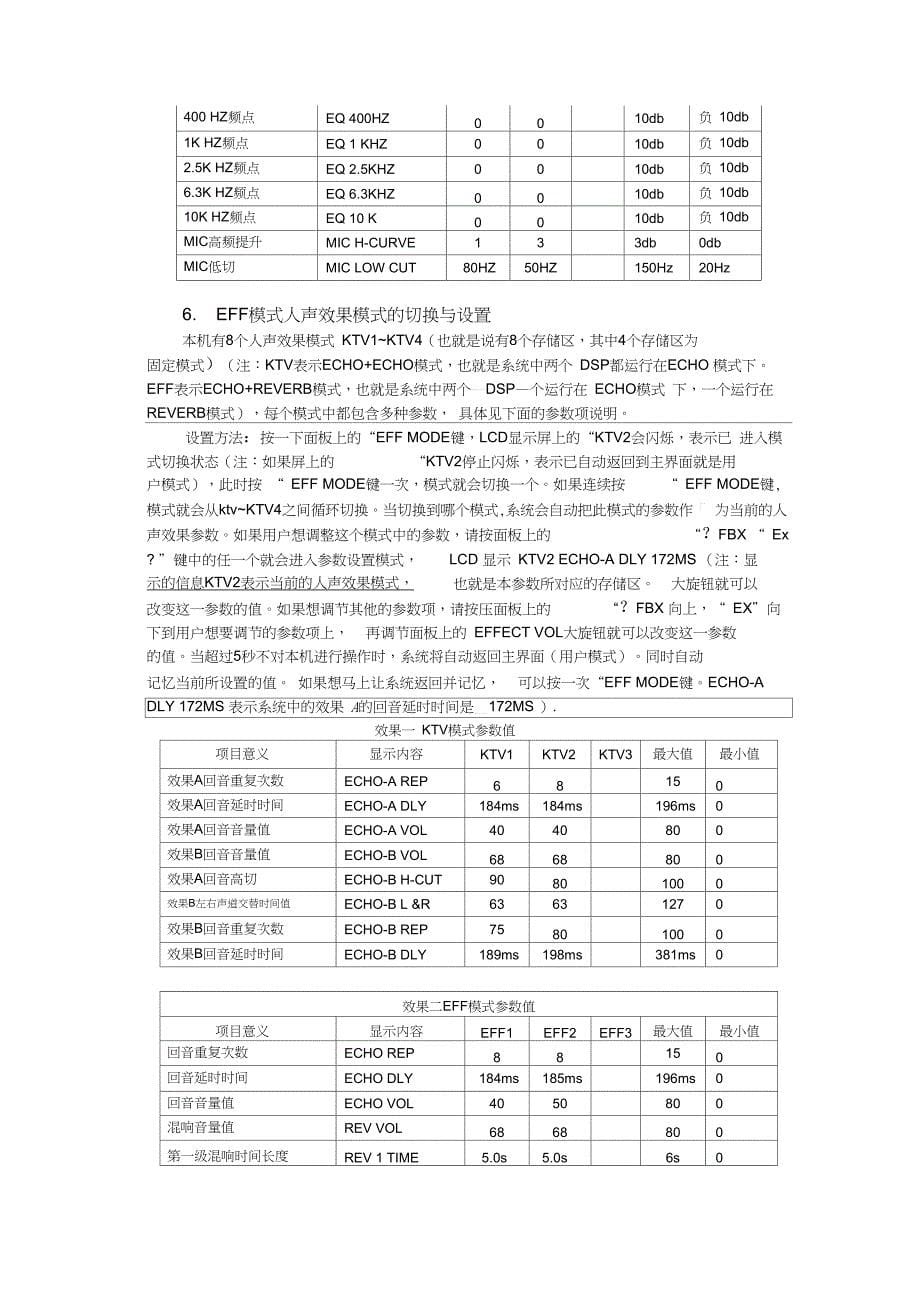 DAK-780EX数字前级使用说明与~调校技巧_第5页