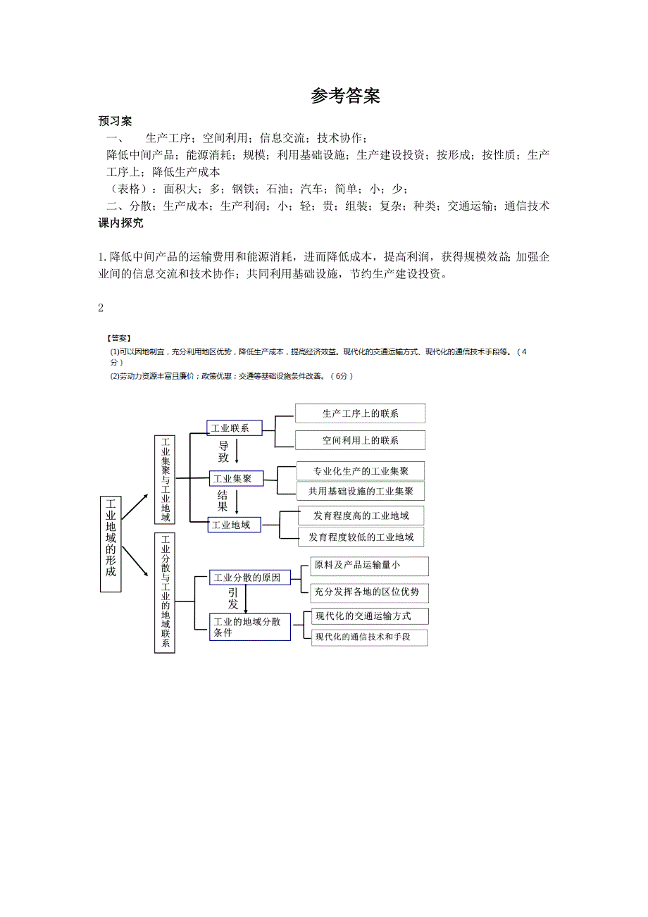 地理 导学案11 工业地域联系_第5页