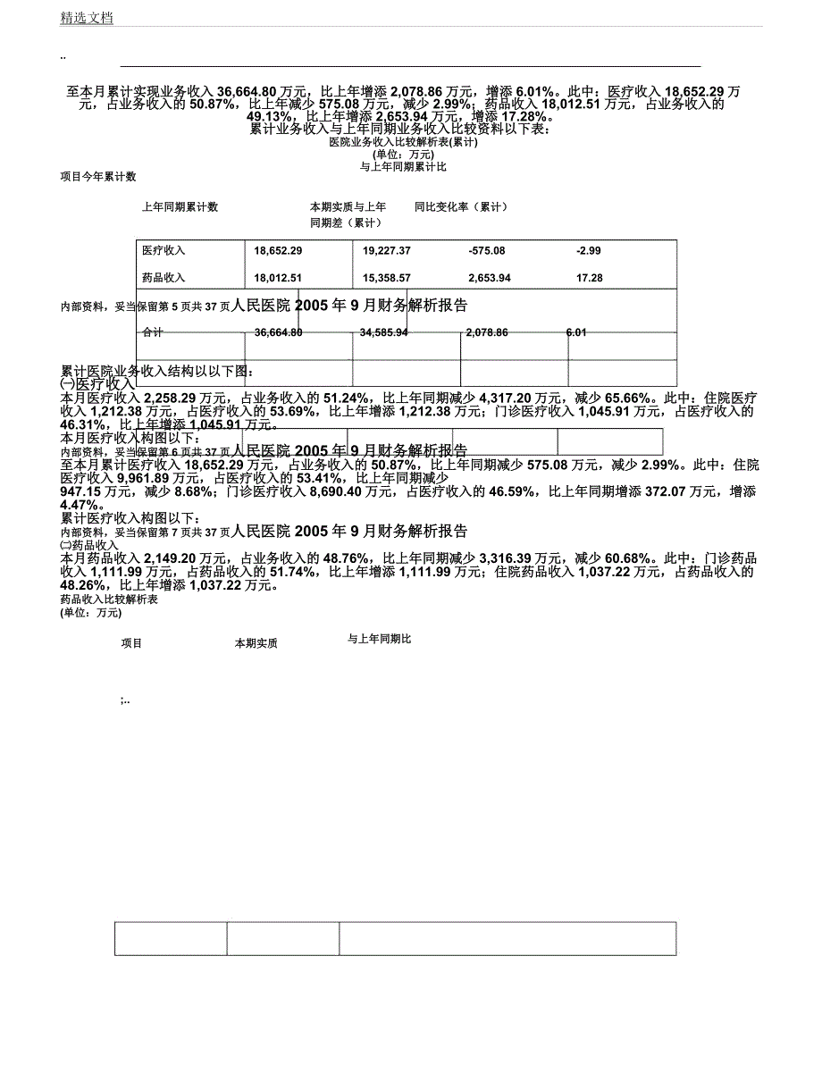 人民医院财务分析计划学习报告计划.docx_第4页