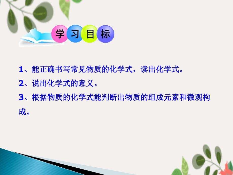 4.2物质组成的表示第一课时课件_第2页